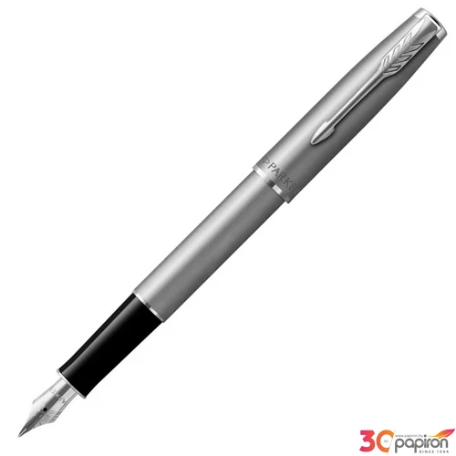Parker Royal Sonnet töltőtoll Essential Rozsdamentes Acél, Ezüst Klips 2146873