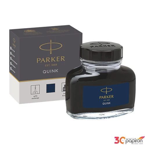 Parker Royal tinta sötétkék S1950378 57ml-es üveges tinta, DARKBLUE