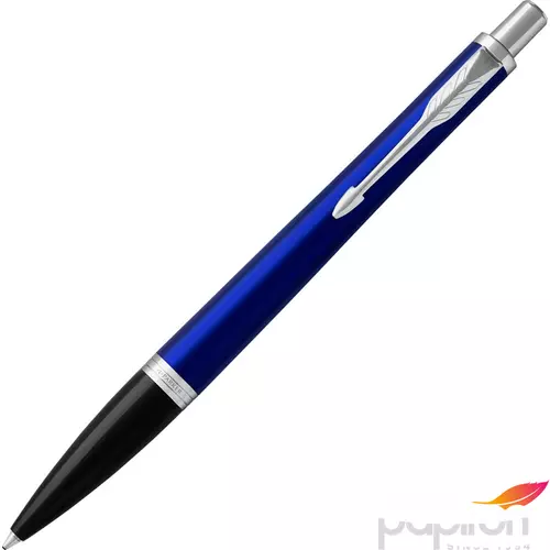 Parker Urban golyóstoll matt kék tolltest ezüst klipszes-nyomógombos toll