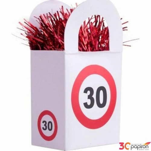 Partylufi súly bon-bon Behajtani tilos sebességkorlátozó 30 év