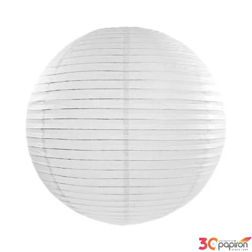 Party lampion dekor gömb fehér 45 cm