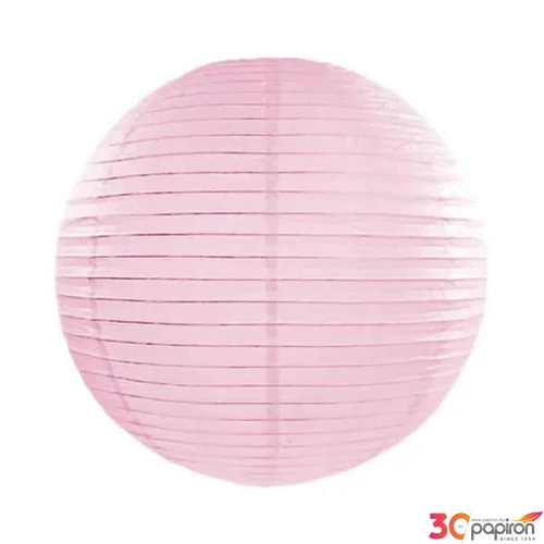 Party lampion dekor gömb light pink szín 35 cm