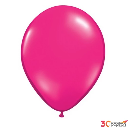Party Lufi 30cm 100db/csomag fukszia