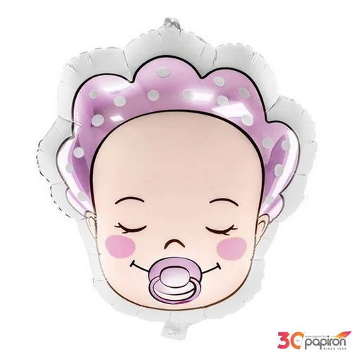 Party Lufi fólia Baby Pink 18"x16" / 40x45 cm 