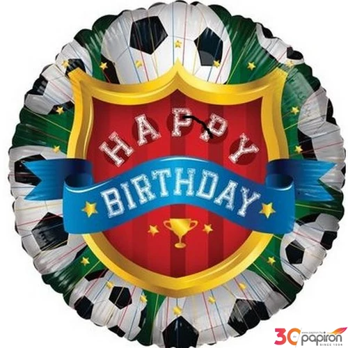 Party lufi fólia focis Happy Birthday 45cm 