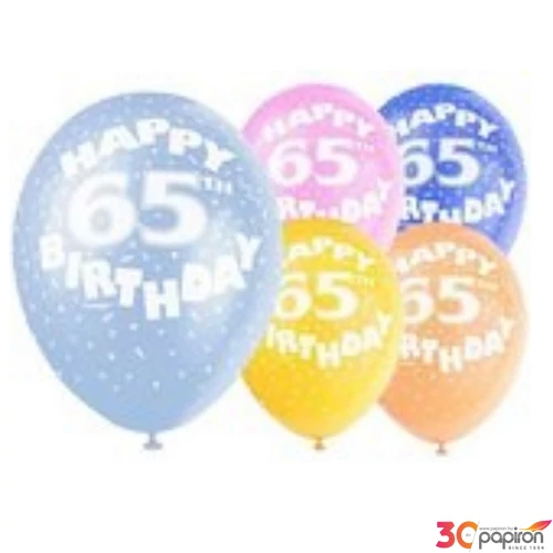 Party Lufi szülinapi 65 számos Amscan 6db/csomag RINT995677
