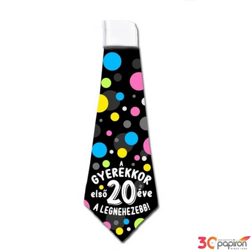 Party nyakkendő A gyerekkor első 20 éve NY109