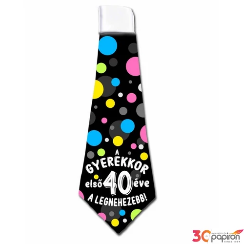 Party nyakkendő A gyerekkor első 40 éve NY111