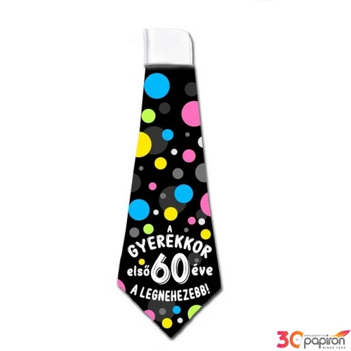 Party nyakkendő A gyerekkor első 60 éve NY113