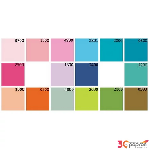 Party szalvéta 33x33cm vegyes 20db/csomag, 3 rétegű egyszínű vegyes!