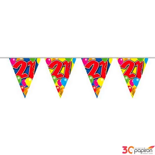 Party banner lufis 21 szülinapi számos 10m-es