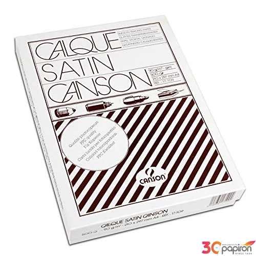 Pauszpapír A4 90gr Canson Ref.200017109 iskolaszezonos termék