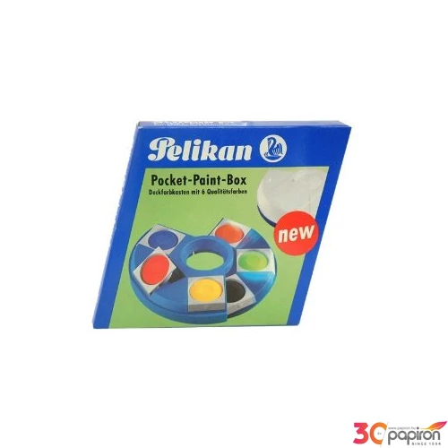 Vízfesték 6 Pelikan 6 színű Pocket Paint Box iskolaszezonos termék