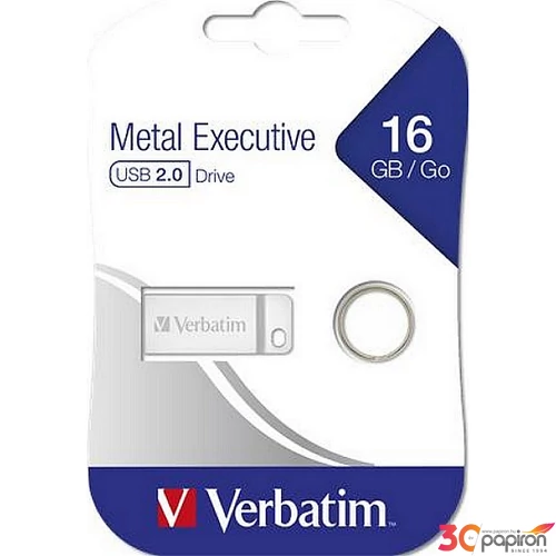 Pendrive 16GB USB 2.0 Exclusive Metal VERBATIM