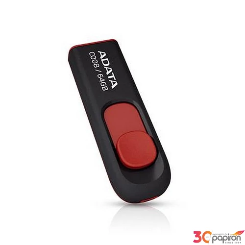 Pendrive 64GB USB 2.0 ADATA C008 fekete