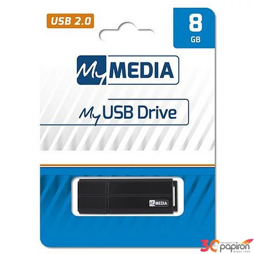 Pendrive 8GB USB 2.0 MYMEDIA (by VERBATIM)