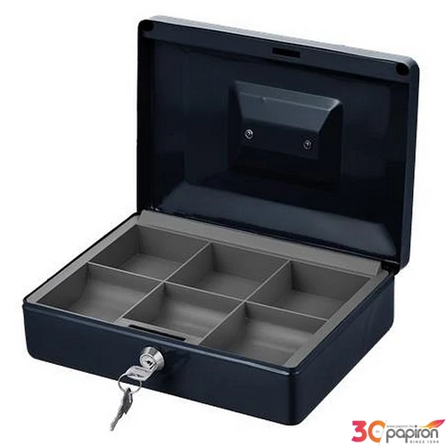 Pénzkazetta 250x180X90mm VICTORIA FACILITY fekete