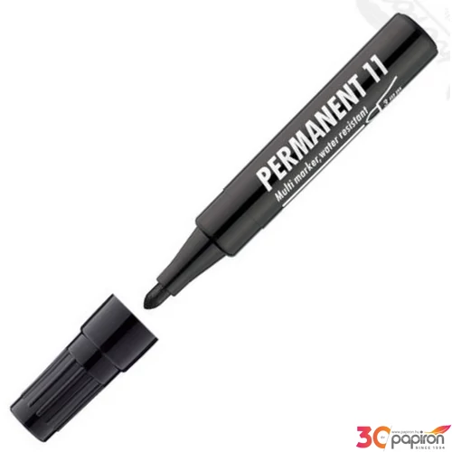 Alkoholos marker 11 fekete C 3mm kerek hegyű alkoholos filc alkoholos marker, filc