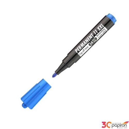 Alkoholos marker 11XXL kék 3mm kerek hegyű alkoholos filc alkoholos marker, filc