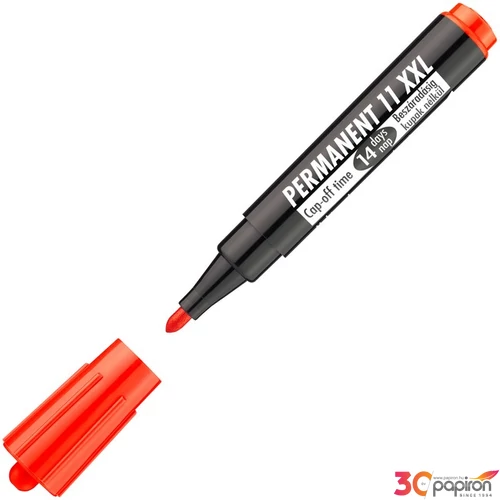 Alkoholos marker 11XXL piros 3mm kerek hegyű alkoholos filc alkoholos marker, filc