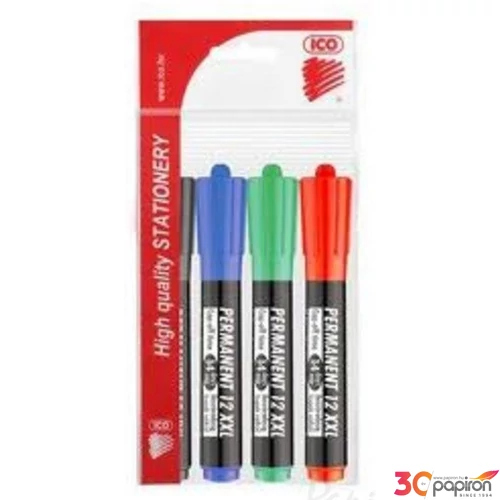 Alkoholos marker 12XXL 4db 1-4mm vágott hegyű alkoholos filc alkoholos marker, filc