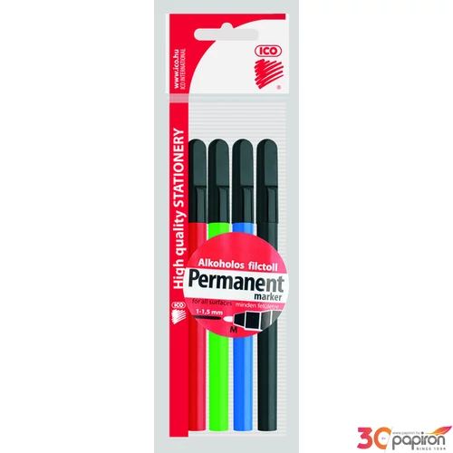 Alkoholos marker M 4db készlet  alkoholos marker, filc