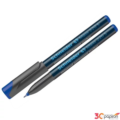 Alkoholos marker Schneider Maxx 220 S OHP 0,4mm tűhegyű kék Írószerek SCHNEIDER 112403