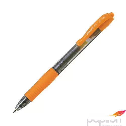 Zseléstoll 0,32 Pilot G-2 nyomógombos toll narancssárga Írószerek PILOT BL-G2-7-O