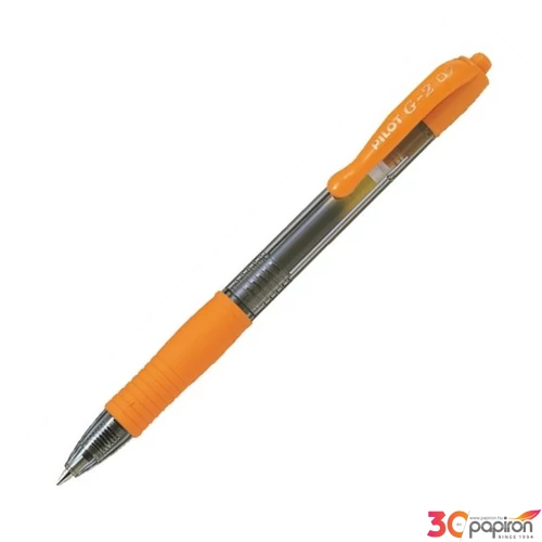 Zseléstoll 0,32 Pilot G-2 nyomógombos toll narancssárga Írószerek PILOT BL-G2-7-O
