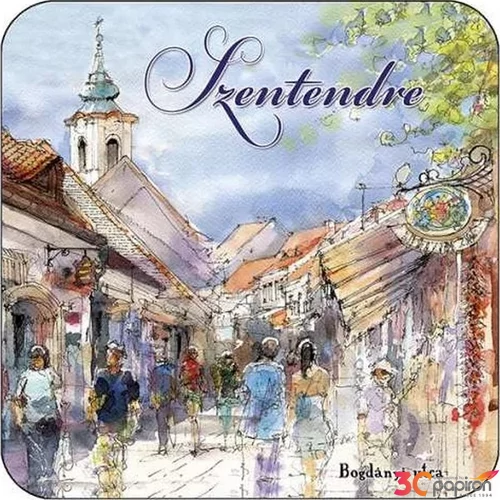 Poháralátét parafa 1db-os, Szentendre