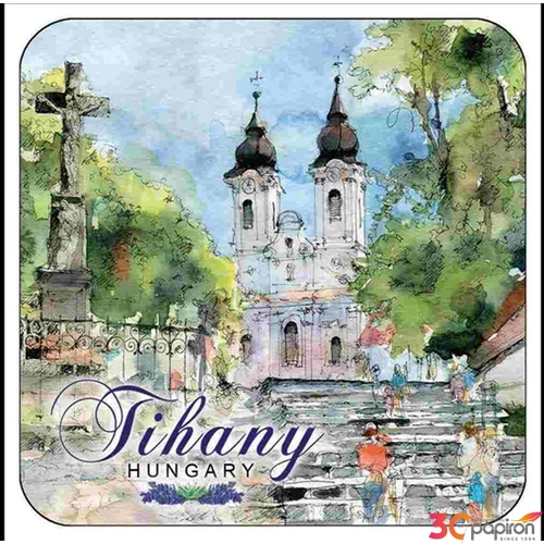 Poháralátét parafa 1db-os, Tihany