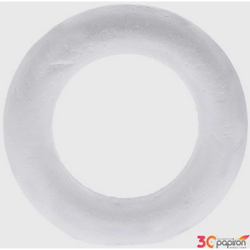 Hungarocell félkoszorú karika 20cm -Hungarocell koszorú alap-