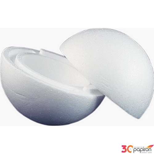 Hungarocell gömb 18cm polisztrol gömb két részes Hungarocell