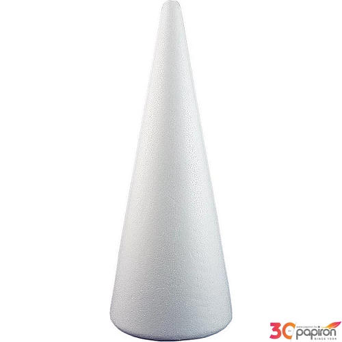 Hungarocell kúp 20cm Hungarocell dekorálható formák