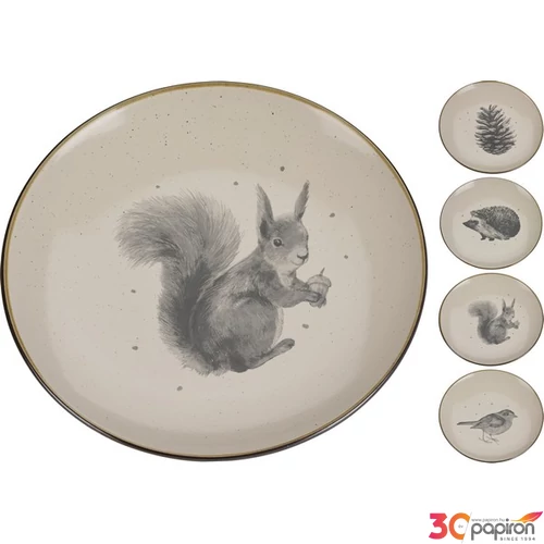 Porcelán tányér Kőhatású 26cm