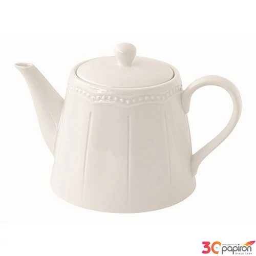 Porcelán teáskanna 850ml Elite white
