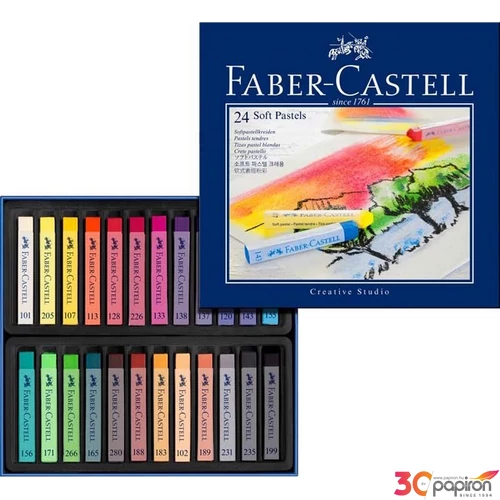 Faber-Castell porpasztell rúd Creative Studio 24db-os AG-Goldfaber prémium minőségű termék 128324