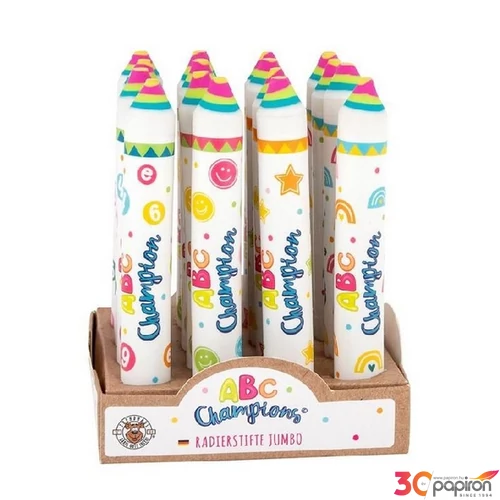Radír Trendhaus ABC Champions jumbo ceruza formában 4 féle 959010