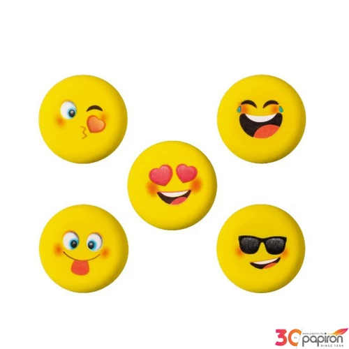 Radír BRUNNEN (4cm) Smile kerek 5 motívum 1027396