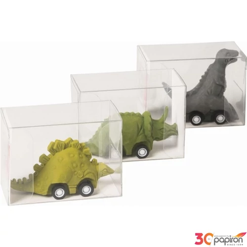 Radír Brunnen dinoszaurusz lendkerekes 4x5cm