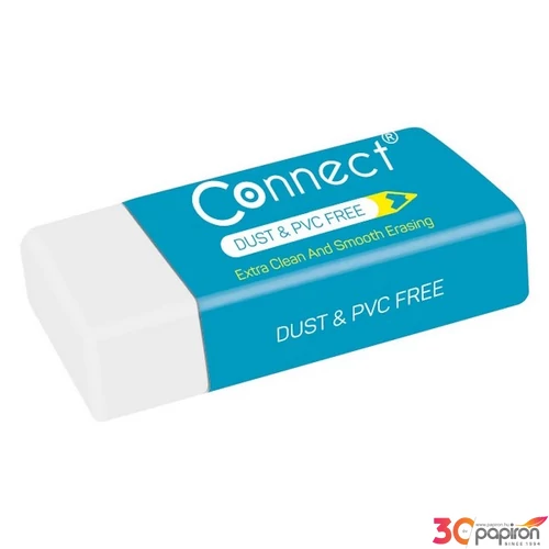 Radír Connect fehér, 39x17x12mm 