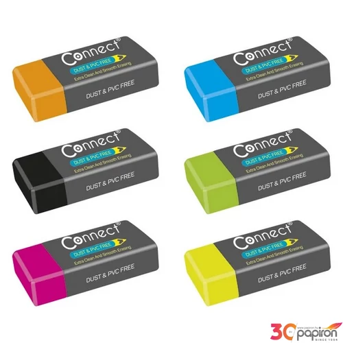 Radír Connect plasztik 6 szín
