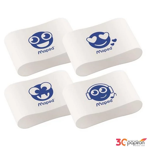 Radír Maped Essentials Soft PVC-mentes smile figurás Javítás, ragasztás Maped 112911