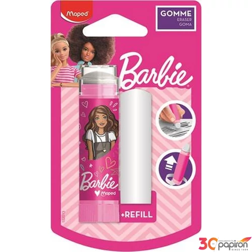 Radírstift Maped pótbéllel, Barbie IMAB152012