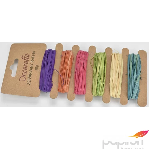 Raffia 18g szivárvány