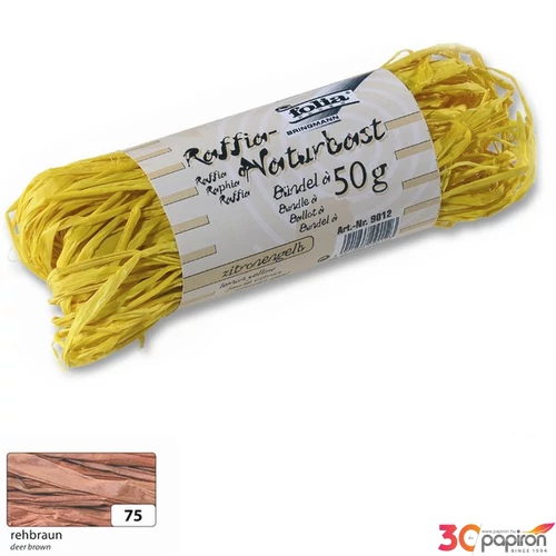 Raffia Folia cs.natural 50g v.barna 