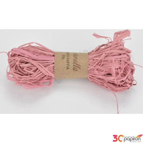 Raffia rózsaszín 20g