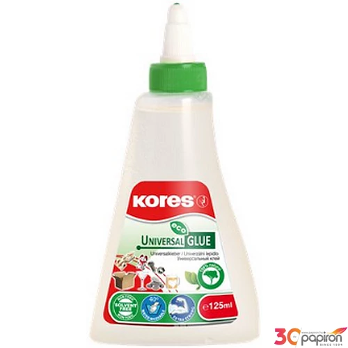 Ragasztó folyékony 125ml Univerzális Kores Eco. KORES 75205