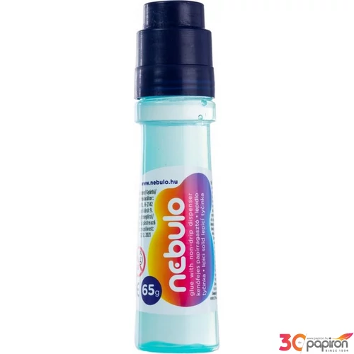Ragasztó kenőfejes 65gr Nebulo kék kupakos NKF-65