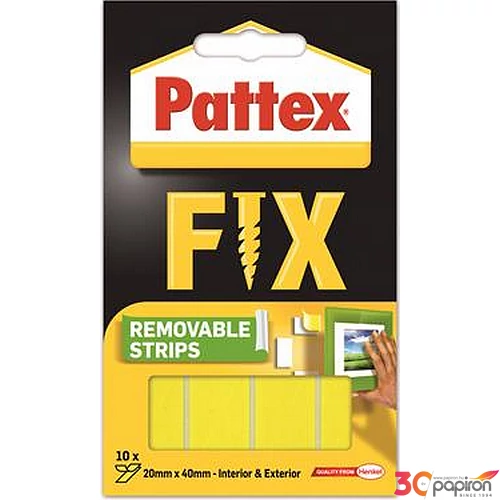 Ragasztó kétoldalas Henkel 20x40mm Pattex Fix visszaszedhető HENKEL 1486128